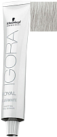 Крем-краска для волос Schwarzkopf Professional Igora Royal SilverWhite Silver (60мл) - 