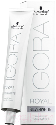 Крем-краска для волос Schwarzkopf Professional Igora Royal Silver White Dove Grey (60мл)