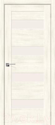 Дверь межкомнатная el'Porta Эко Легно-23 60x200 (Nordic Oak/Magic Fog)