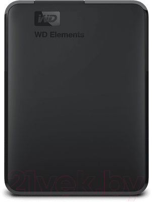 Внешний жесткий диск Western Digital Elements Portable 4TB (WDBW8U0040BBK-EEUE)