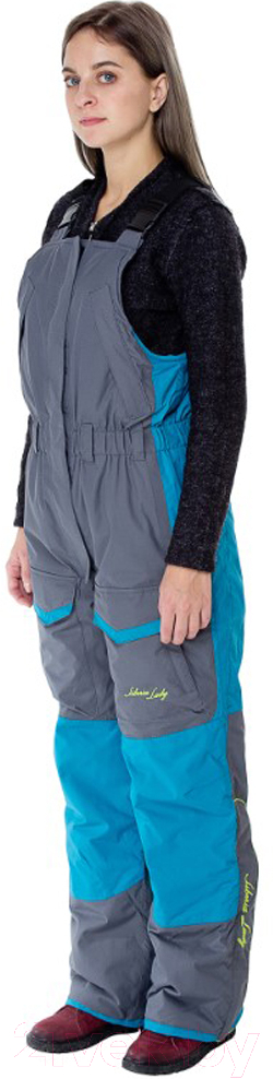 Костюм для охоты и рыбалки Huntsman Siberia зима Lady Breathable Бирюза/Серый (40-42/158-164) — фото 6