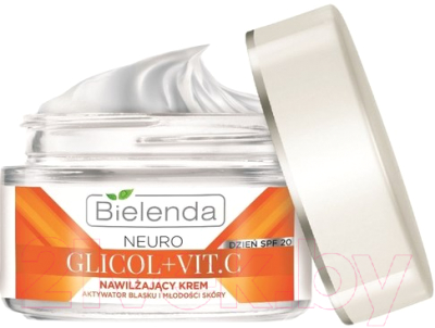 Крем для лица Bielenda Neuro Glicol + Vit.C активатор блеска и молодости SPF20 день (50мл)