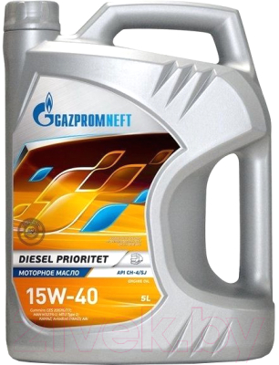 Моторное масло Gazpromneft Diesel Prioritet 15W40 / 2389901346 (5л)