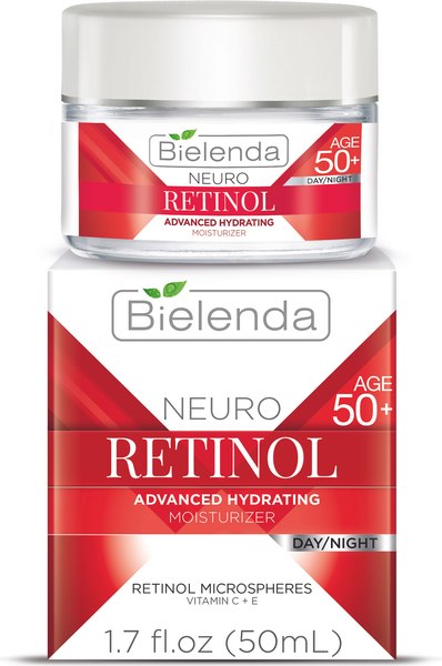 Крем для лица Bielenda Neuro Retinol подтягивающий против морщин 50+ день/ночь (50мл)