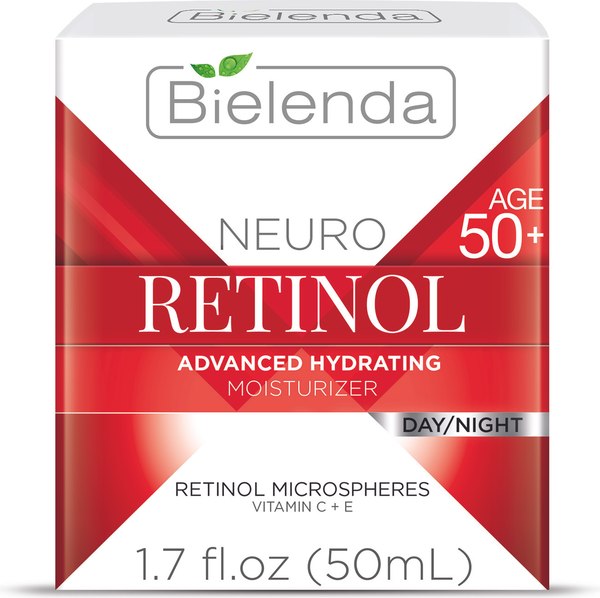Крем для лица Bielenda Neuro Retinol подтягивающий против морщин 50+ день/ночь (50мл)