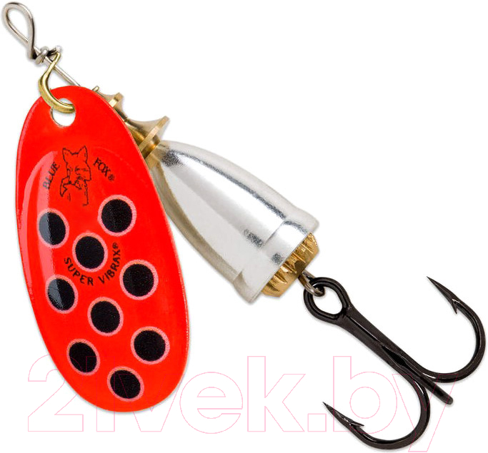 Блесна Blue Fox Vibrax Hot Pepper / BFS3-RBS