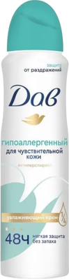 

Антиперспирант-спрей, Бережная забота