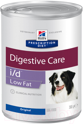 Влажный корм для собак Hill's Prescription Diet Digestive Care i/d Low Fat / 1811 (360г)