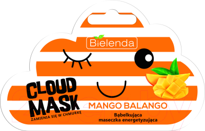 Маска для лица кремовая Bielenda Cloud Mango Balango энергизирующая кислородная (6г)