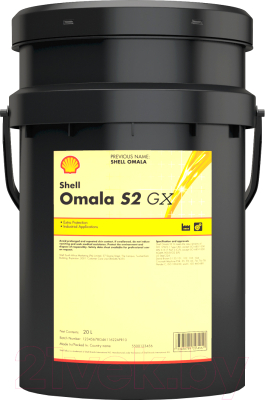 Индустриальное масло Shell Omala S2 GX 68 (20л)