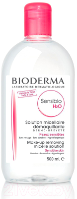 Мицеллярная вода Bioderma Sensibio H2O (500мл)