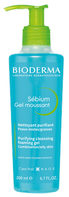 Гель для умывания Bioderma Sebium Gel Moussant (200мл) - 