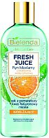 Мицеллярная вода Bielenda Fresh Juice увлажняющая апельсин (500мл) - 