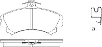 

Тормозные колодки, PBP1093