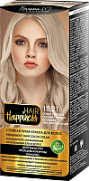 Крем-краска для волос Белита-М Hair Happiness стойкая тон № 10.21 (очень светлый перламутровый блондин) - 