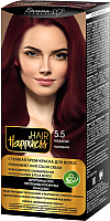 Крем-краска для волос Белита-М Hair Happiness стойкая тон № 5.5 (махагон) - 