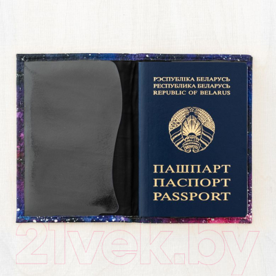 Обложка на паспорт Vokladki Космос / 11040