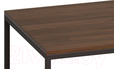 Приставной столик Loftyhome Бервин / BR020501 (коричневый)