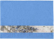 Полотенце Aquarelle Фотобордюр Письмо 70x140 (спокойный синий) - 
