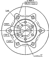 Тормозной диск Patron PBD1758 - 