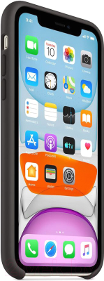 Чехол-накладка Apple для iPhone 11 Silicone / MWVU2 (черный)