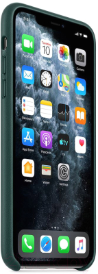 Чехол-накладка Apple для iPhone 11 Pro Max Leather Forest Green / MX0C2