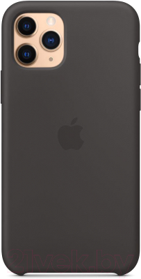 Чехол-накладка Apple Для iPhone 11 Pro Silicone / MWYN2 (черный)