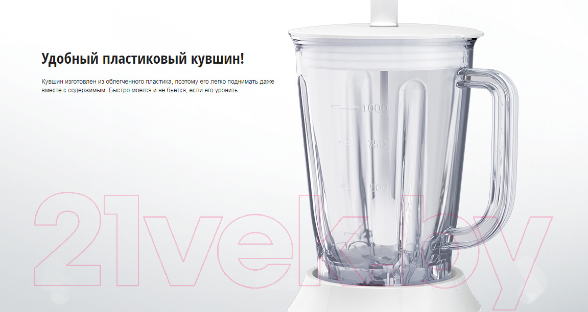 Блендер стационарный Panasonic MX-EX1011WTQ — фото 9