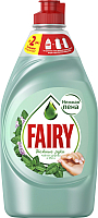 Средство для мытья посуды Fairy Окси Нежные руки. Чайное дерево и Мята (450мл) - 
