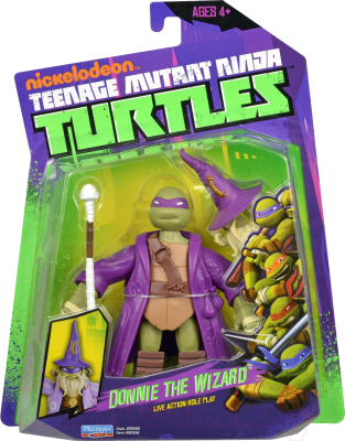 Фигурка коллекционная TMNT Черепашки-ниндзя. Волшебник Донни 90500/90556