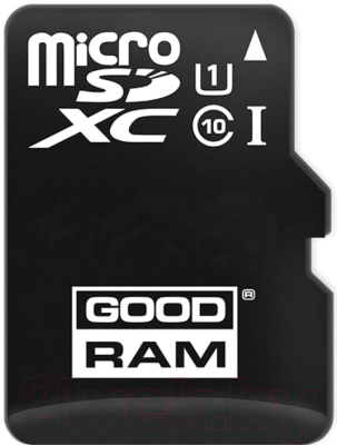 Карта памяти Goodram M1A5 microSDHC 16GB (M1A5-0160R11) + адаптер