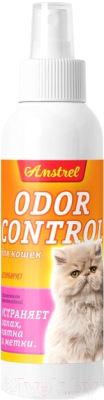 Средство для нейтрализации запахов и удаления пятен Amstrel Оdor Control для кошек (200мл)