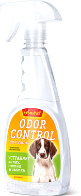 Средство для нейтрализации запахов и удаления пятен Amstrel Оdor Control для собак (500мл)