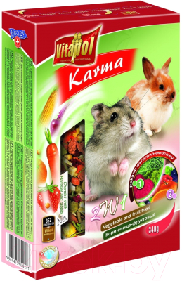 

Корм для грызунов Vitapol, Royal Menu ZVP-1024