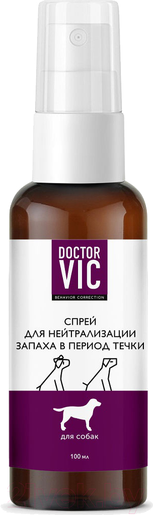 Средство для нейтрализации запаха в период течки Doctor VIC Для нейтрализации запаха в период течки (100мл)