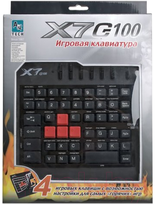 Клавиатура A4Tech X7-G100