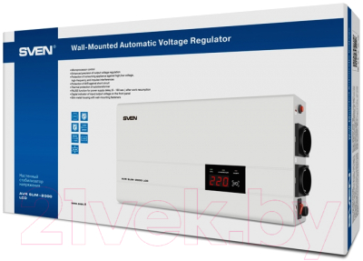 Стабилизатор напряжения Sven AVR SLIM-2000