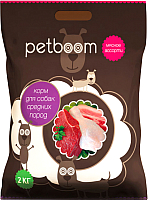 Сухой корм для собак Petboom Для взрослых собак средних пород с мясным ассорти (2кг) - 