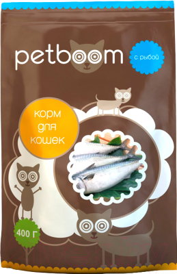 

Корм для кошек Petboom, Рыба
