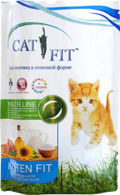 Сухой корм для кошек Cat Fit Для котят (0.4кг)