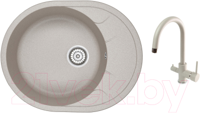 

Мойка кухонная Granula, GR-6301 + смеситель GR-3509L