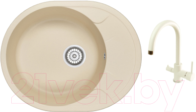 

Мойка кухонная Granula, GR-6301 + смеситель GR-3509L