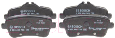 Тормозные колодки Bosch 0986494783