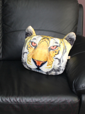 Подушка декоративная MATEX Animals Тигр / 16-038 (оранжевый/белый/черный)