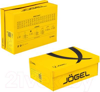 Бутсы футзальные Jogel Rapido JSH101 (красный, р-р 41)