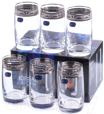 

Набор стаканов Bohemia, Crystal Ideal 25015/378500/250