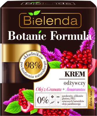 Крем для лица Bielenda Formula питательный масло граната и амарантус день/ночь (50мл)