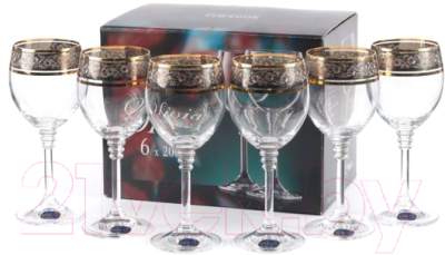 

Набор бокалов Bohemia, Crystal Olivia 40346/43249/200