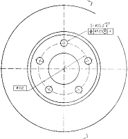 Тормозной диск Patron PBD2626 - 