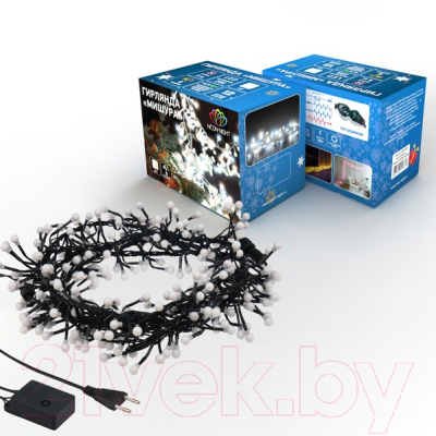 Изображение товара Светодиодная мишура Neon-Night LED 303-608 (3м, белый/теплый белый)